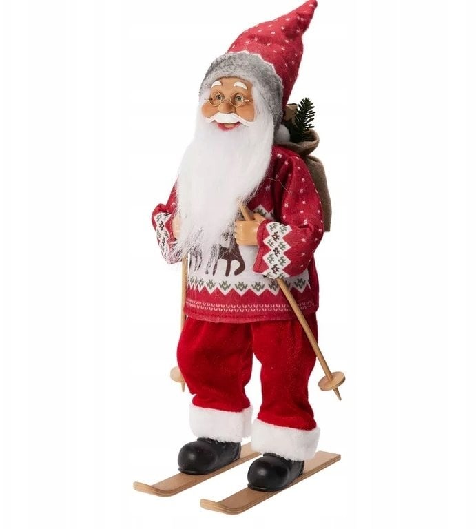 Dekoracja świąteczna Dekoracja świąteczna Święty Mikołaj na sankach