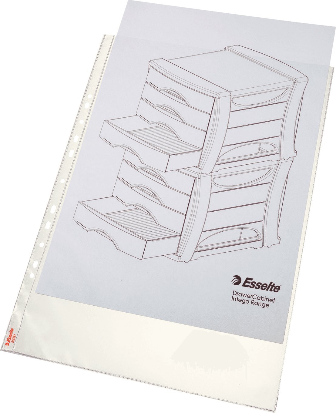 HP Sleeves Esselte, A3, 75 microns, matt, vertical, pack of 50 pcs.