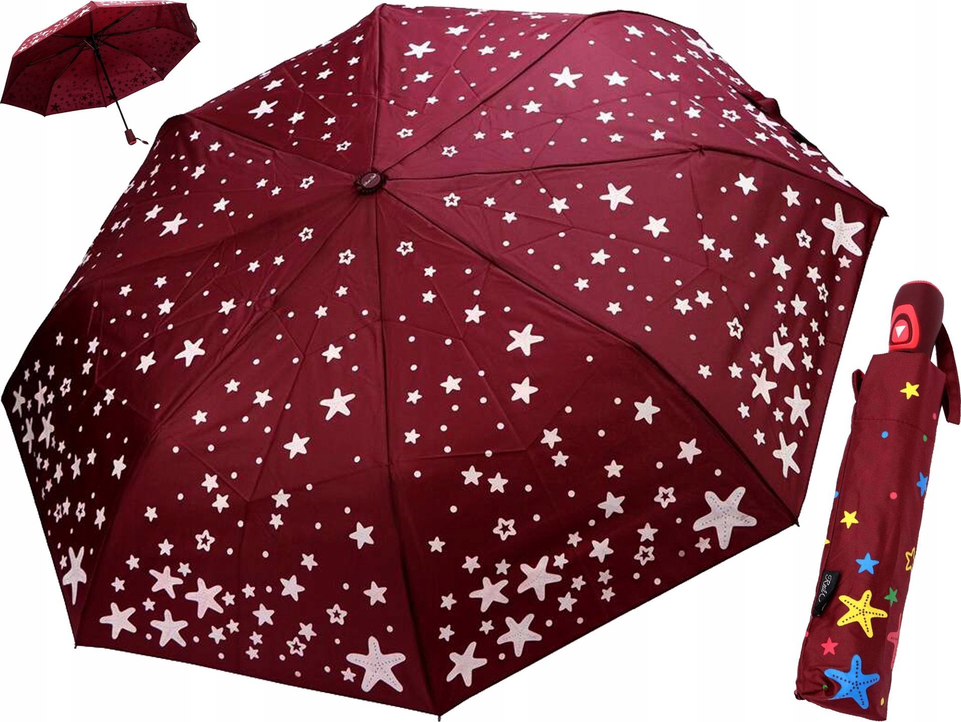 Adar Parasolka automatyczna zmieniaj±ca kolor MIX