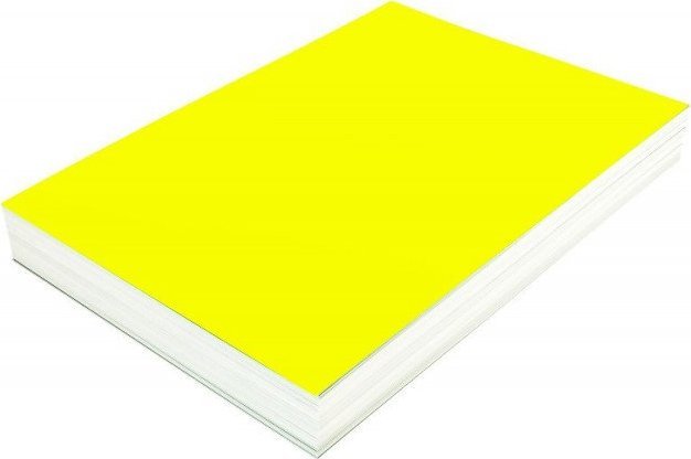 Argo Karton do bindowania błyszczący A4 ARGO CHROMOLUX 408071 żółty 250g/m2 100ark