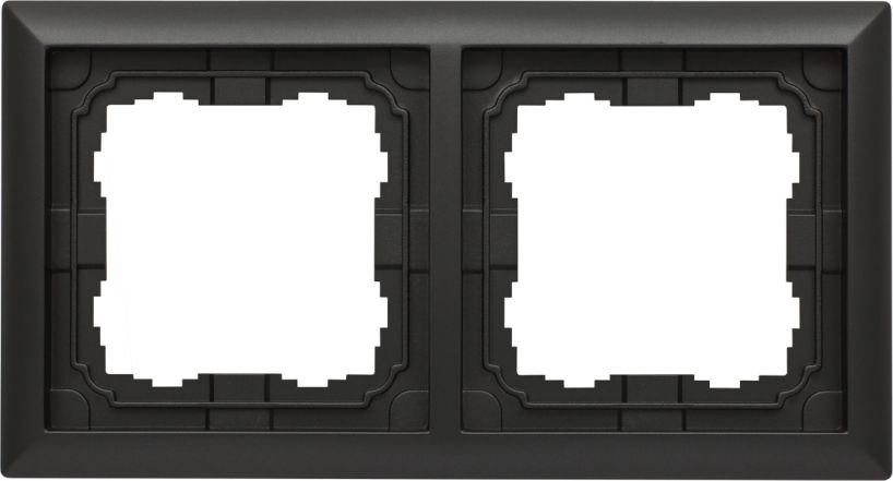 KOS Ramka podwójna KOS66 grafit (666082)