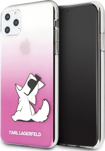 Karl Lagerfeld Karl Lagerfeld KLHCN65CFNRCPI iPhone 11 Pro Max hardcase różowy/pink Choupette Fun