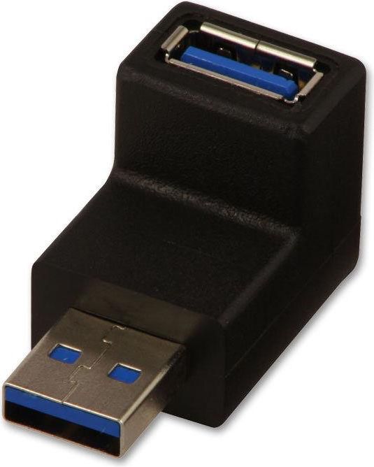 Adapter USB Lindy USB - USB Czarny (71260)