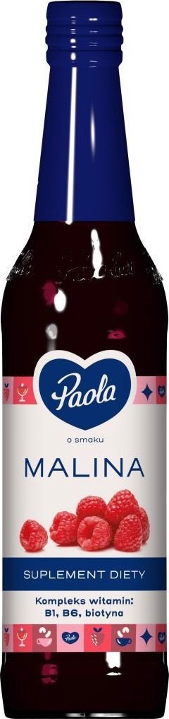 Paola Paola Syrop o smaku malinowym 430 ml