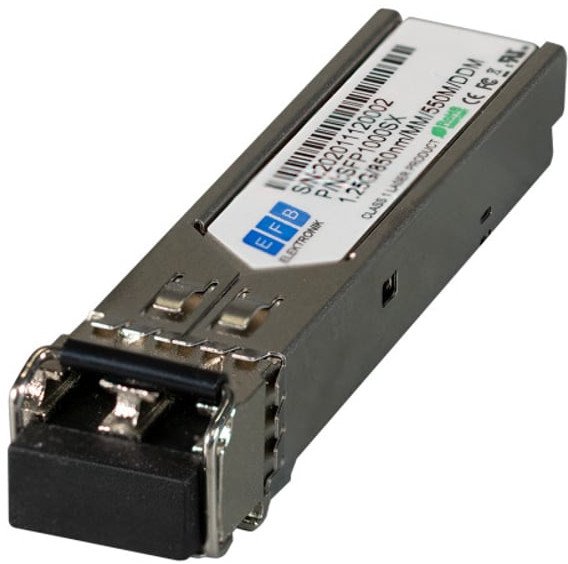 EFB Elektronik SFP1000LX moduł przekaźników sieciowych Swiatłowód 1250 Mbit/s SFP 1310 nm