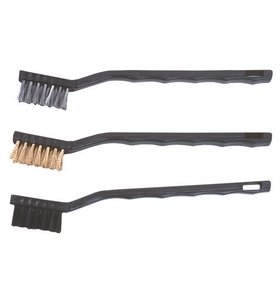 Topex Szczotki 180mm miedziana stalowa nylonowa 3szt. (14A618)