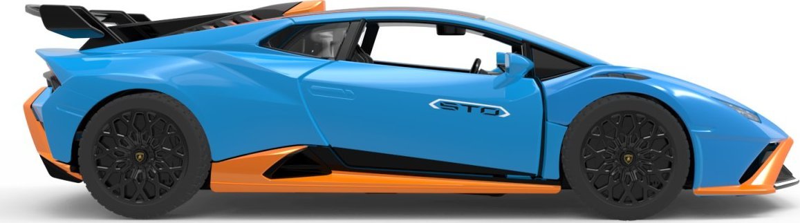Rastar Lamborghini Huracan STO RASTAR model 1:32 Metalowa karoseria + Ręcznie otwierane drzwi