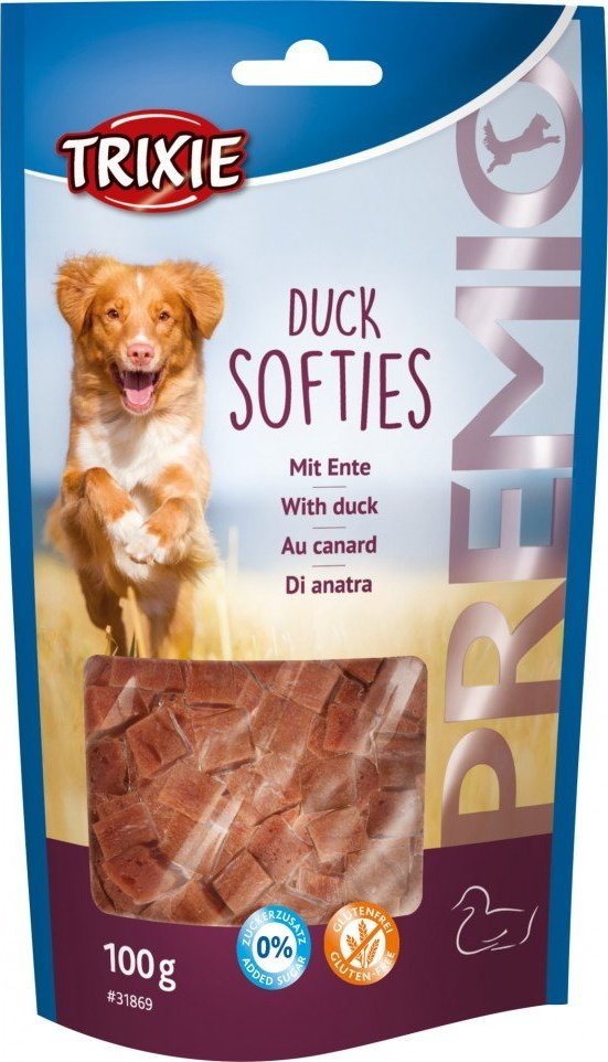 Trixie Przysmak PREMIO Duck Softies, z kaczką, 100 g
