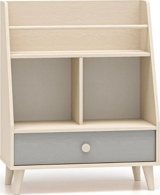 Regał dziecięcy MEVEL szary ML MEBLE