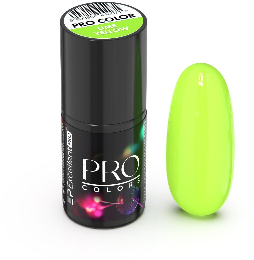 Excellent PRO Pro Colors lakier hybrydowy 56 Lime Yellow 7g