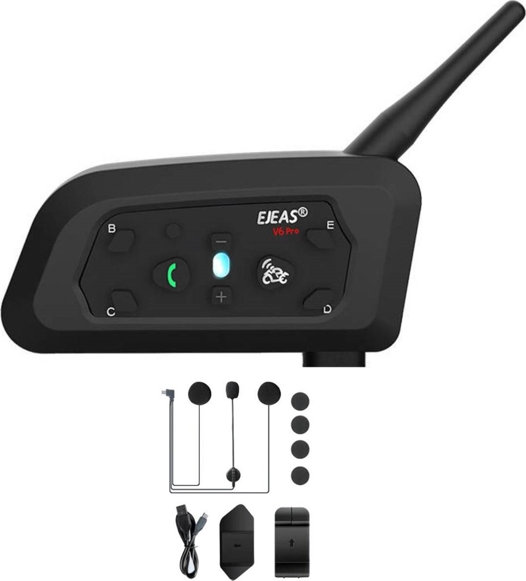 Ejeas EJEAS V6PRO+ Interkom motocyklowy