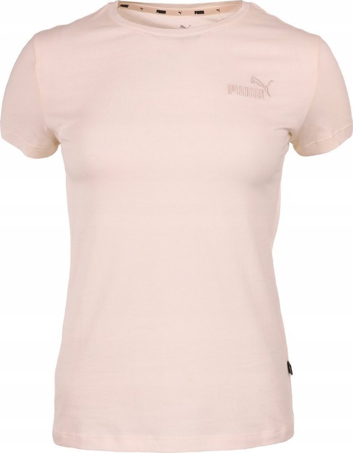 Puma Koszulka damska Puma ESS+ Embroidery Tee kremowa 848331 99 L