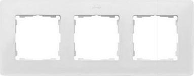 Schneider Electric Simon Detail 82 Ramka potrójna Detail ORIGINAL-mono BIAŁA / podstawa Szara 8200630-030
