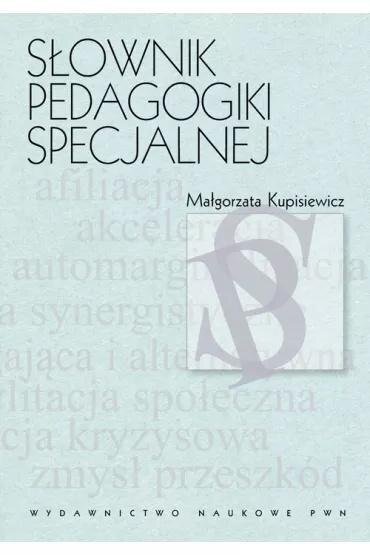 Słownik pedagogiki specjalnej