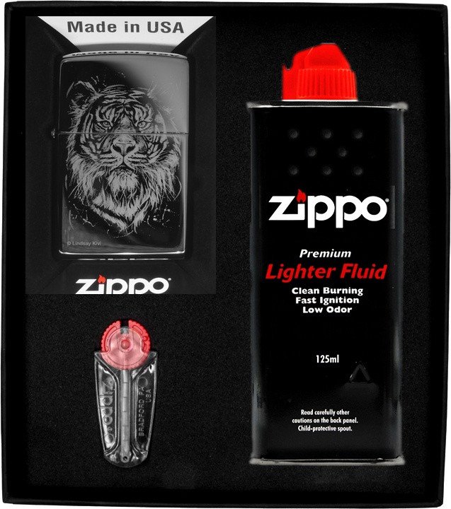 Zestaw ZIPPO Zapalniczka LINDSAY KIVI Prezentowy No1