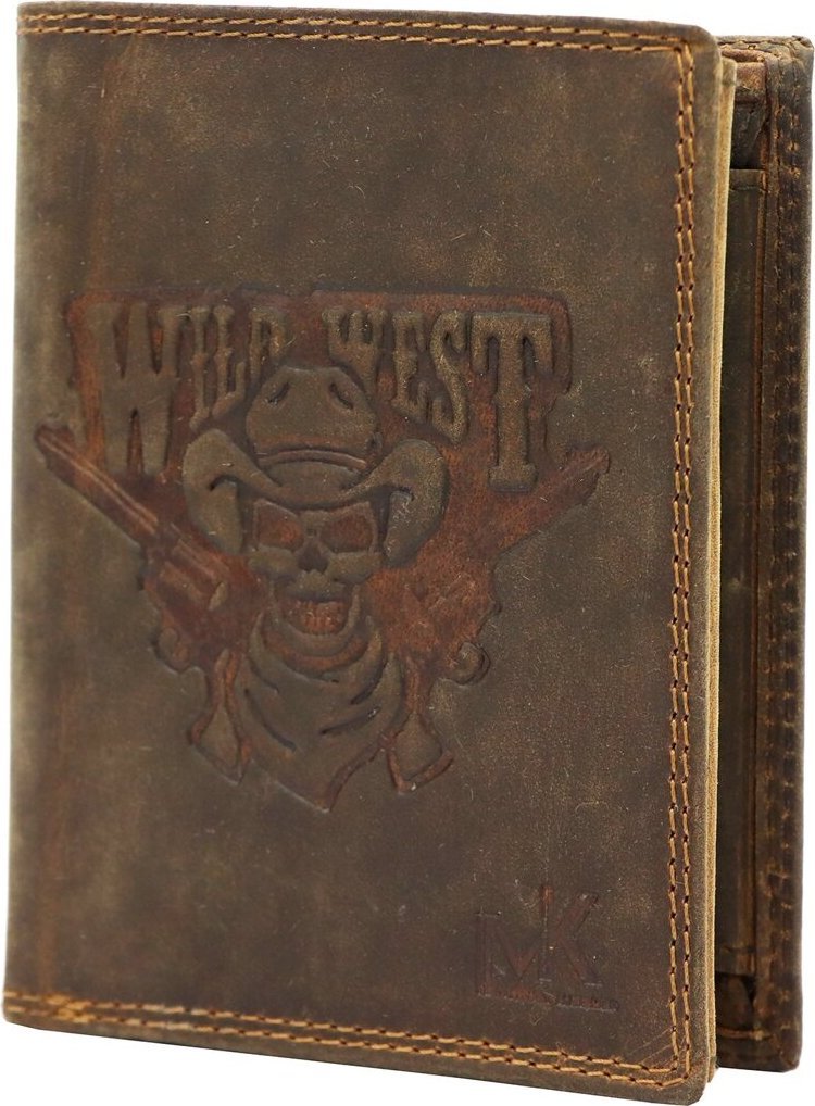 Money Kepper Skórzany męski portfel Money Kepper CCH 5601 NoSize