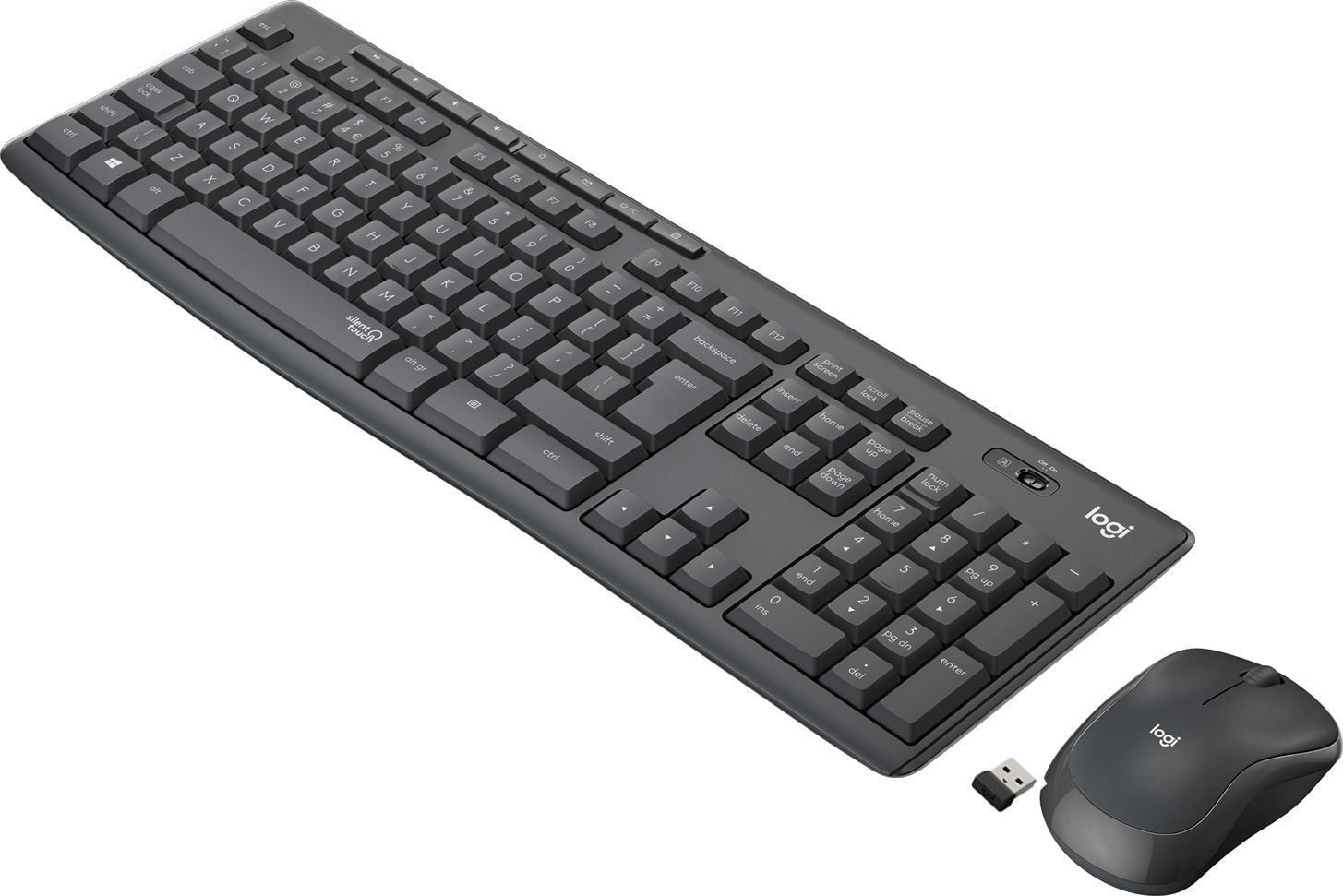 Klawiatura + mysz Logitech MK295 Silent Wireless Combo (920-009810)