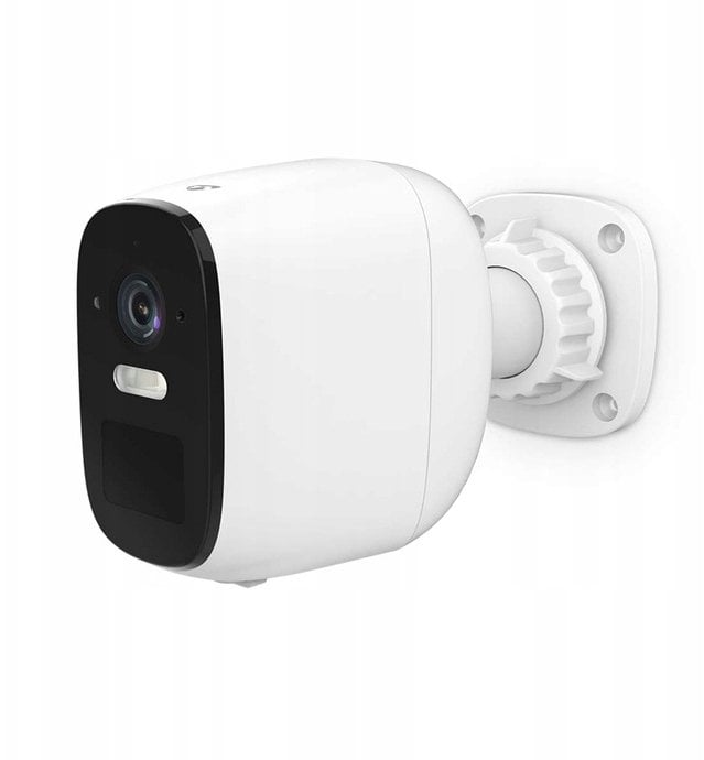 Kamera zewnętrzna Nedis Smartlife Wifi, IP66 czujnik ruchu, night vision, biały