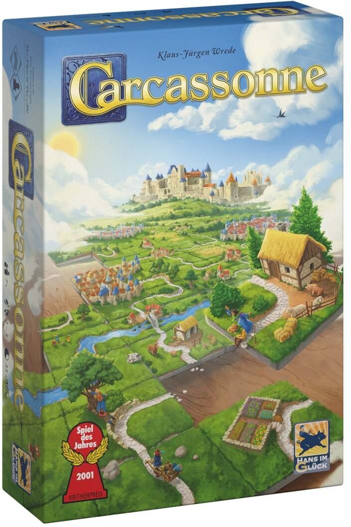 Asmodee Carcassonne V3.0 35 min Gra planszowa Strategia
