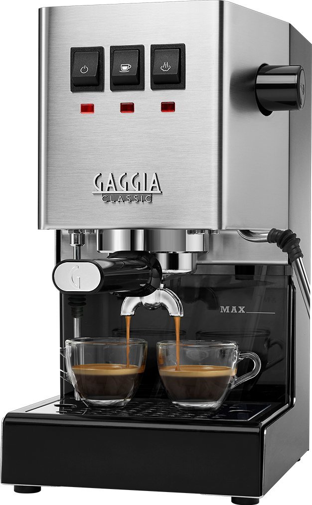 Ekspres ciśnieniowy Gaggia Classic Evo RI9481/11 Brushed Stainless Steel