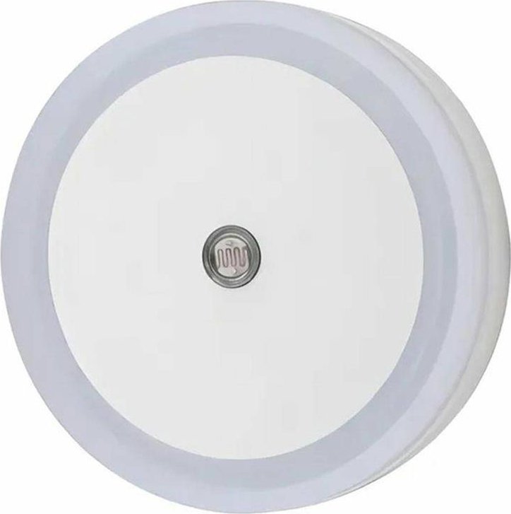 Aptel LAMPKA Nocna LED z Czujnikiem Zmierzchu PIR 1W biała ZD104