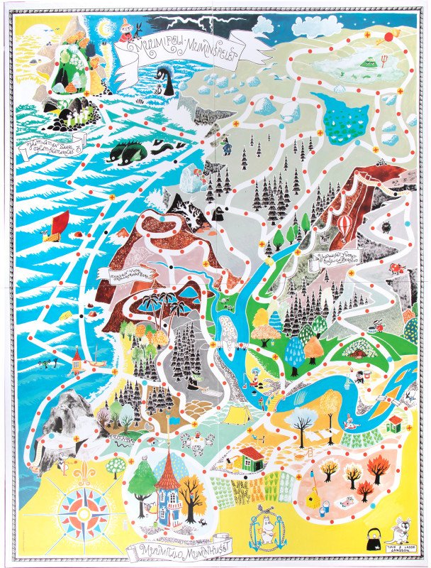 Muumi Moomin board game