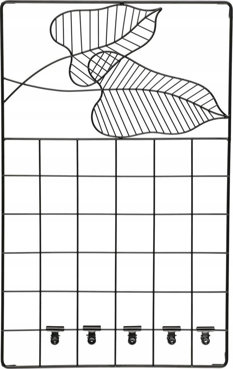 Metalowa tablica krata na notatki, 38 x 60 cm