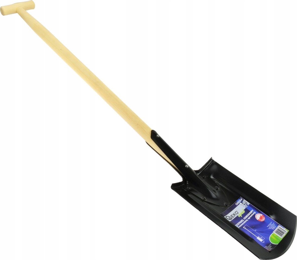 Geko Szpadel ogrodowy wzmocniony oprawiony (5)