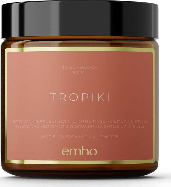 Emho Świeca sojowa zapachowa TROPIKI