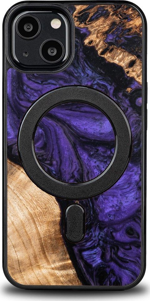 BeWood Etui Bewood Unique na iPhone 13 - Violet z MagSafe