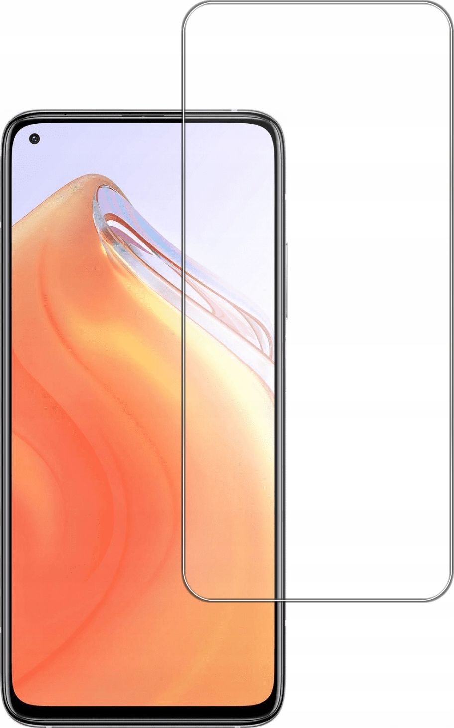 etumi Szkło Hartowane 9H Do Xiaomi Mi 10T Pro 5G Szybka Szkiełko Ochronne Na Ekran Twarde Płaskie Przód / Ochrona Matrycy Telefonu Glas0102