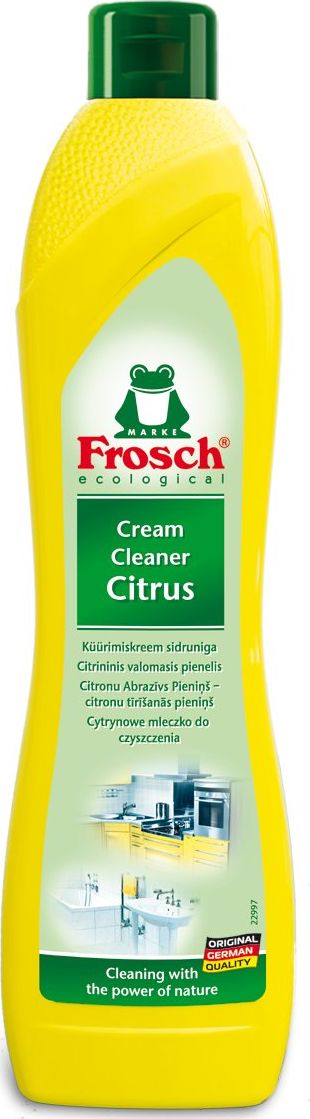 Frosch Organiczne oczyszczające mleko cytrynowe FROSCH CITRUS, 500 ml