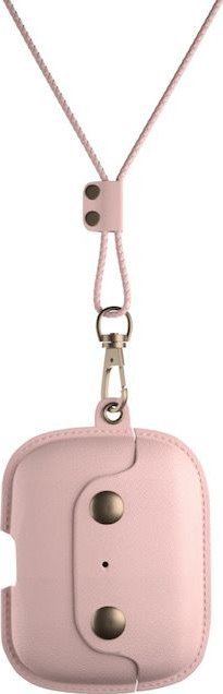 Woodcessories Woodcessories AirCase AirPod Pro Leather Necklace Case Old Rose
