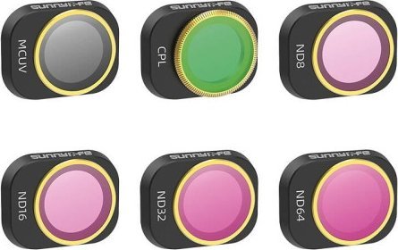 SunnyLife Zestaw filtrów (MCUV, CPL, ND 8/16/32/64) Sunnylife do DJI Mini 4 Pro