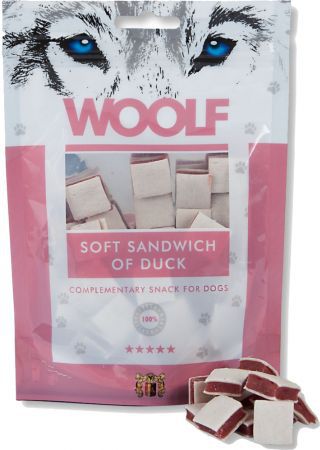 Brit WOOLF 100g SOFT SANDWICH DUCK