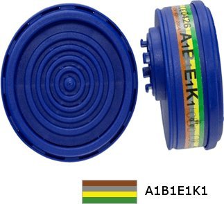 OXYLINE 2030 A1B1E1K1 (bagnet) - Filtropochłaniacz ze specjalną złączką bagnetową.