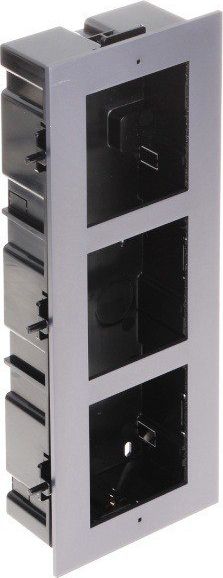 Hikvision HIKVISION DS-KD-ACF3, rámeček pro modulární interkom, pro 3 moduly, zápustná montáž