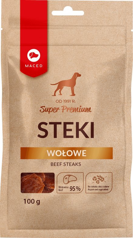 Maced MACED Przysmak Steki Wołowe 100G