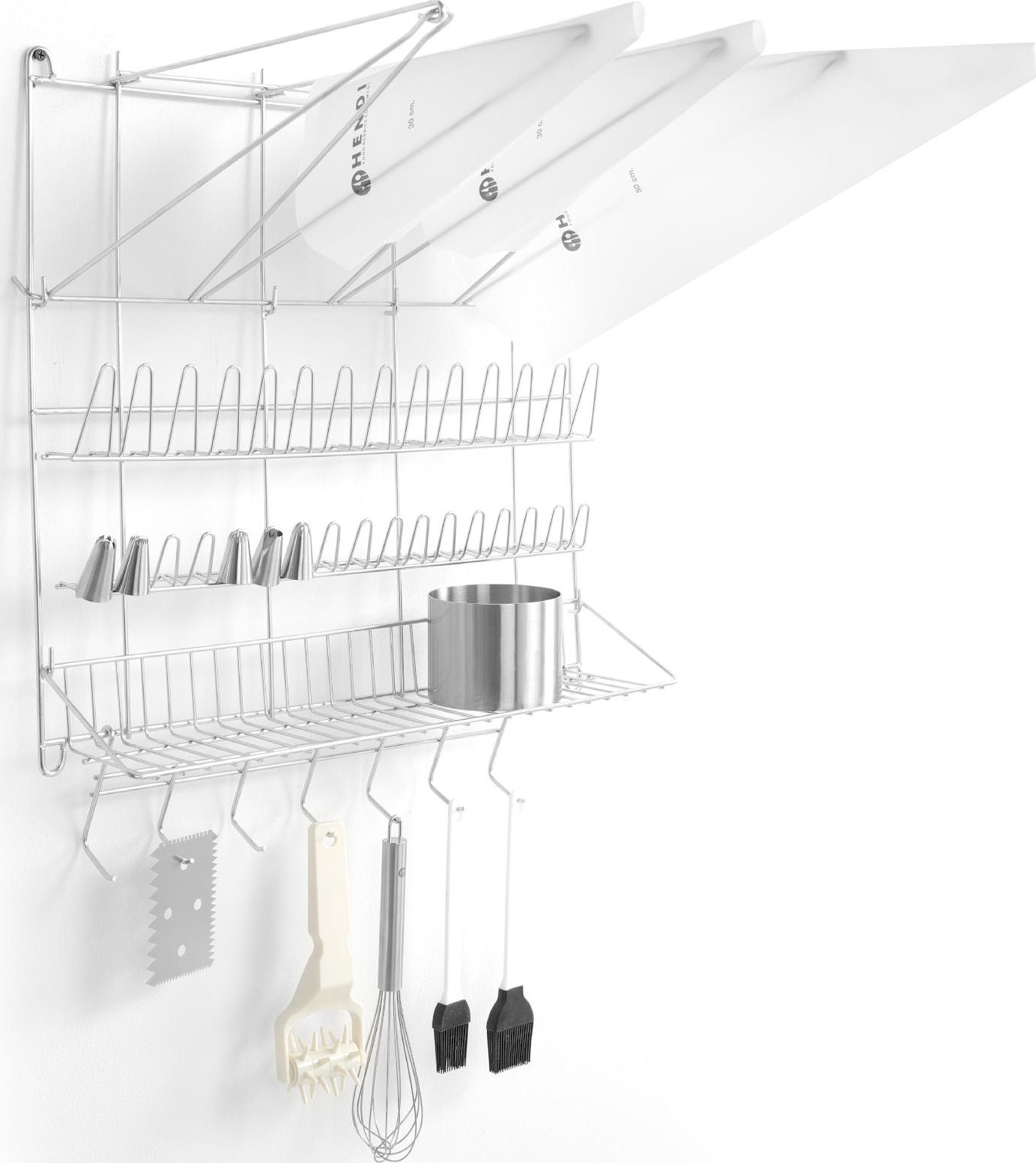 Hendi Półka wieszak na worki i akcesoria cukiernicze do szprycowania - HENDI 550113 Półka wieszak na worki i akcesoria cukiernicze do szprycowania - H