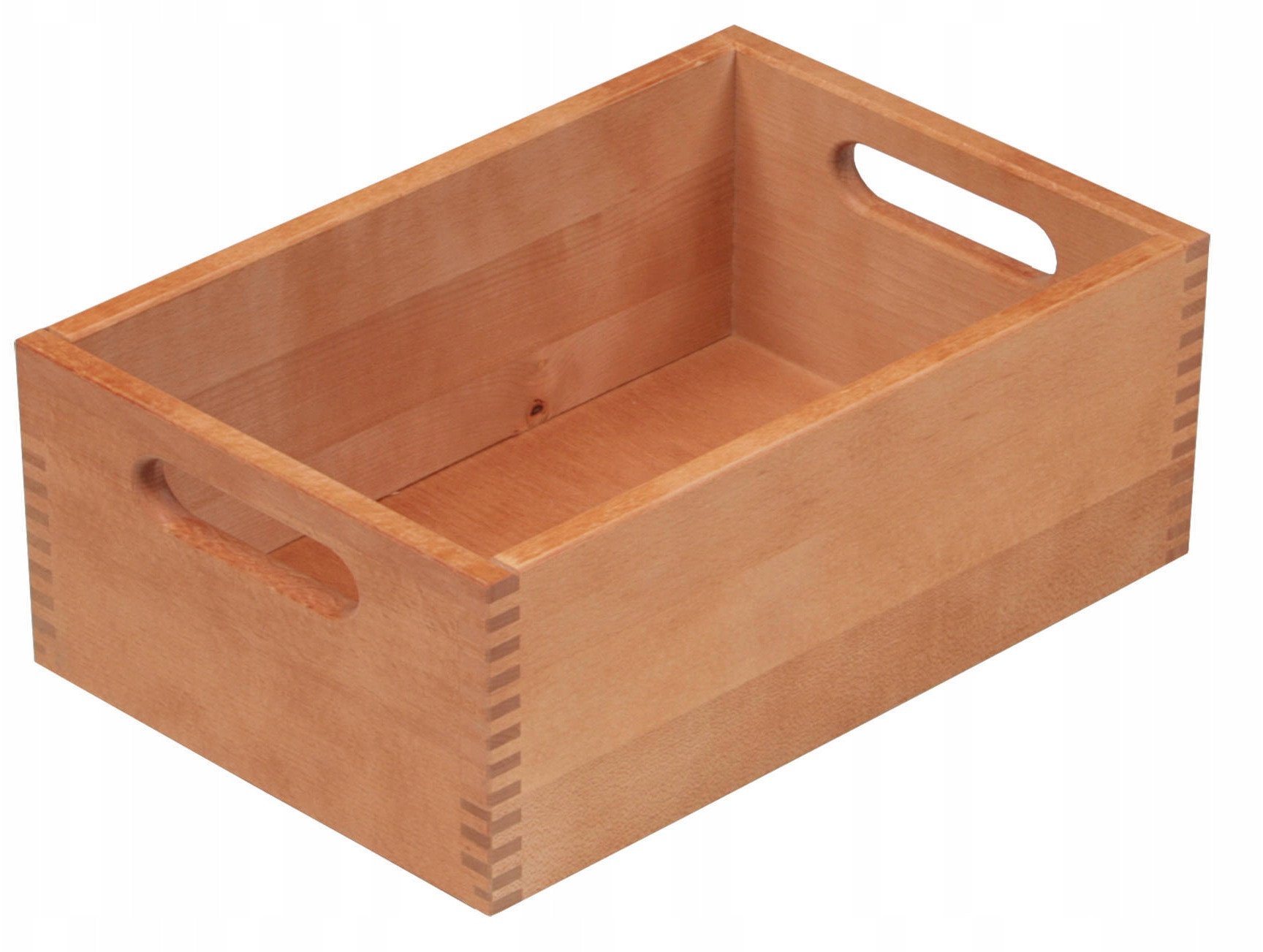 Pojemnik do przechowywania z uchwytami, drewno bukowe, Kesper