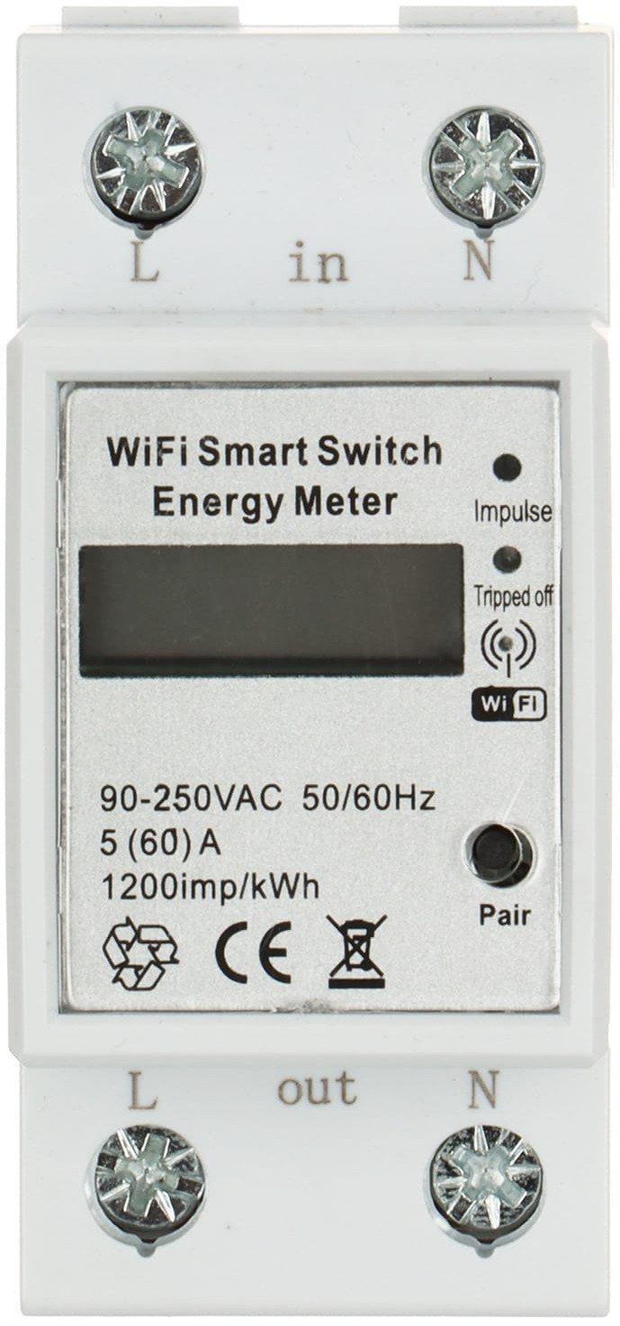INTELIGENTNY LICZNIK ENERGII ELEKTRYCZNEJ ATLO-LE1-TUYA Wi-Fi, Tuya Smart