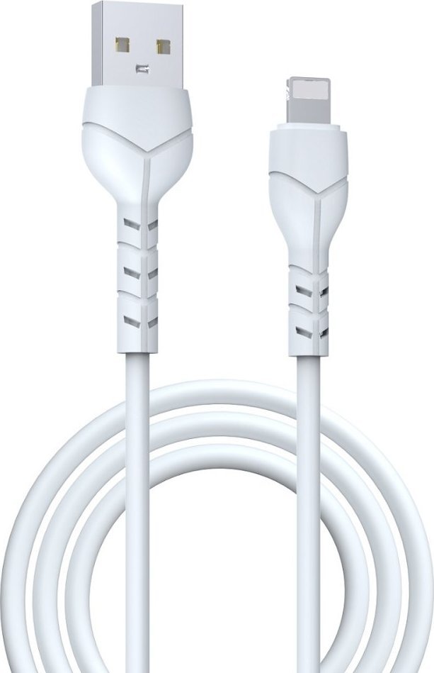 Kabel USB Devia Devia kabel Kintone USB - Lightning 1,0 m 2,1A biały