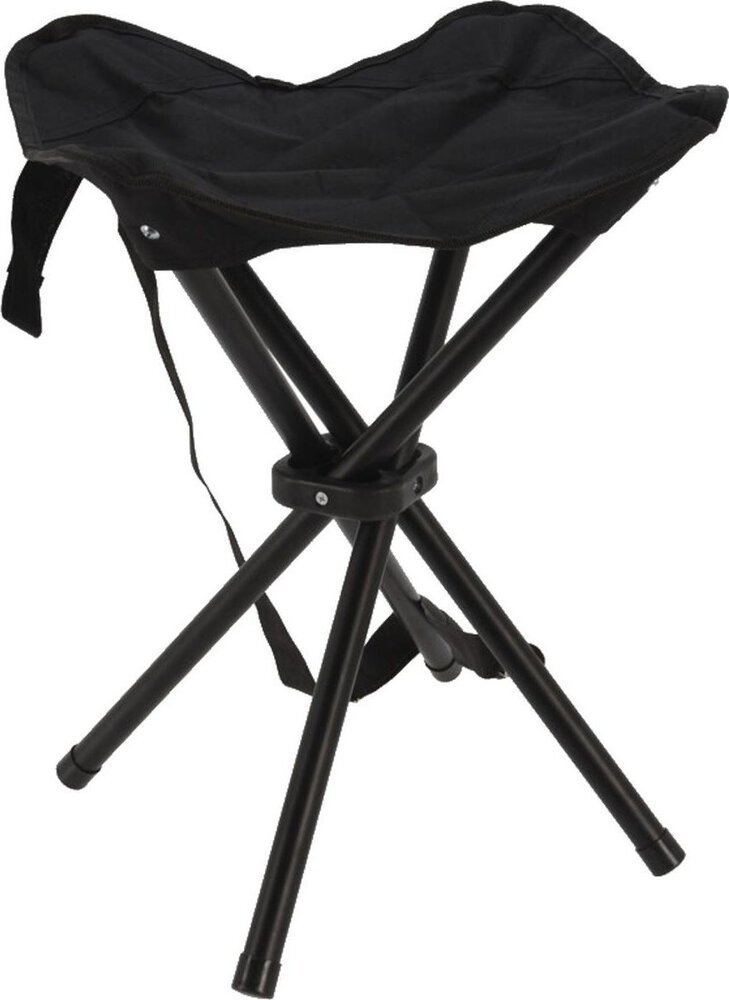 Redcliffs KRZESEŁKO WĘDKARSKIE TURYSTYCZNE TABOREK SKŁADANY REDCLIFFS 33X33X40CM CZARNY