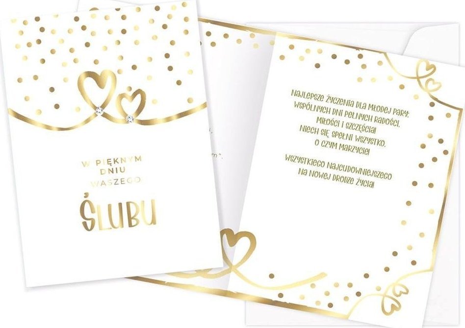 KUKARTKA Karnet V-043 Ślub