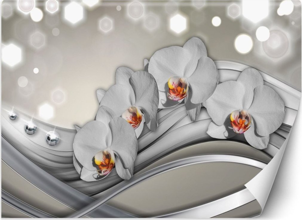 Feeby Fototapeta, Orchidea abstrakcja - 150x105