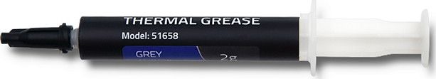Pasta termoprzewodząca Qoltec Grey 2g (51658)