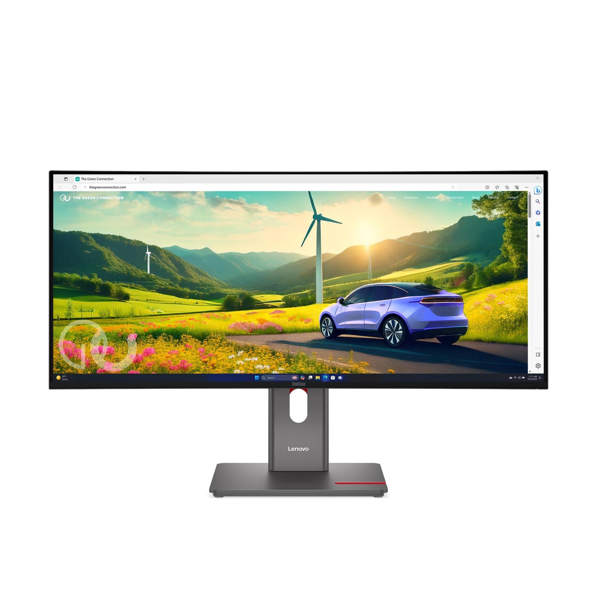 Monitor Lenovo ThinkVision P34WD-40 (64ADZAT1EU) + kamera MC60