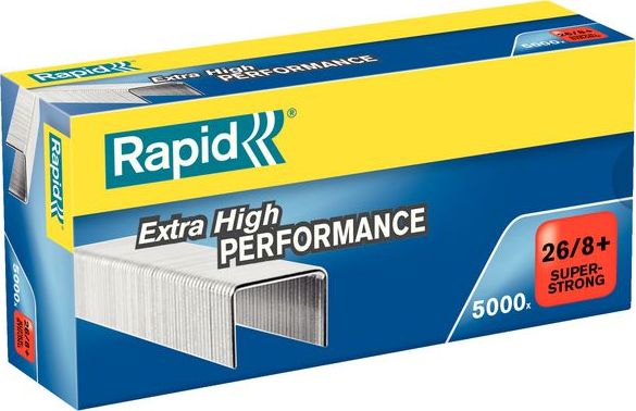 Staples RAPID Zszywki 26/8, opakowanie 5000 sztuk