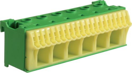 Hager Blok samozacisków 63A QC zielony 26 przyłączy 33 x 105 x 105mm (KN26E)