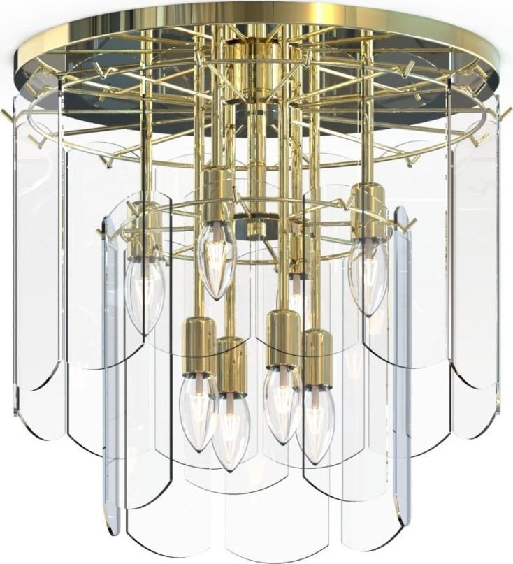 Lampa sufitowa Zumaline Lampa sufitowa NIRA MX3523-8M-EGN Zuma Line